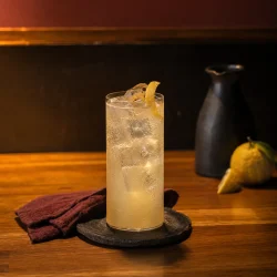 Limonade maison au yuzu