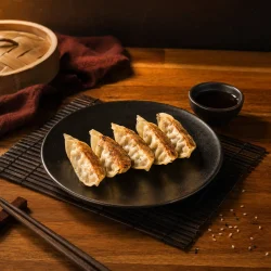 Gyozas ×5 & sauce ponzu